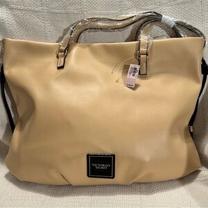 NWT Victoria's Secret Tan Tote